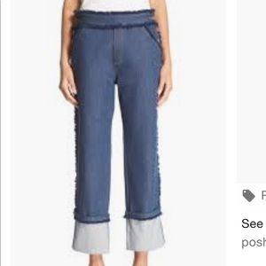 See By Chloe
Frayed Crop Jean